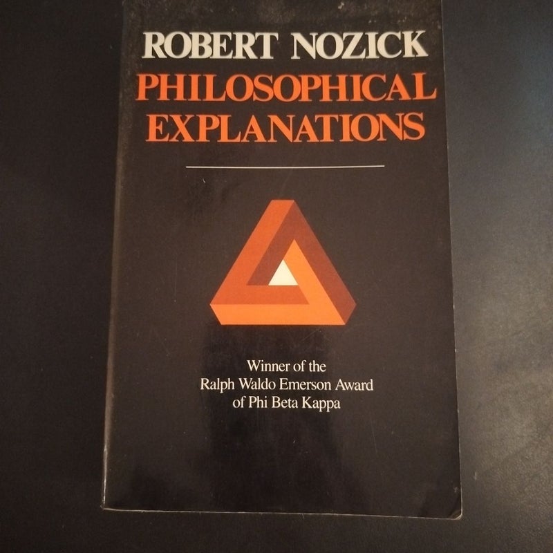 Philosophical Explanations
