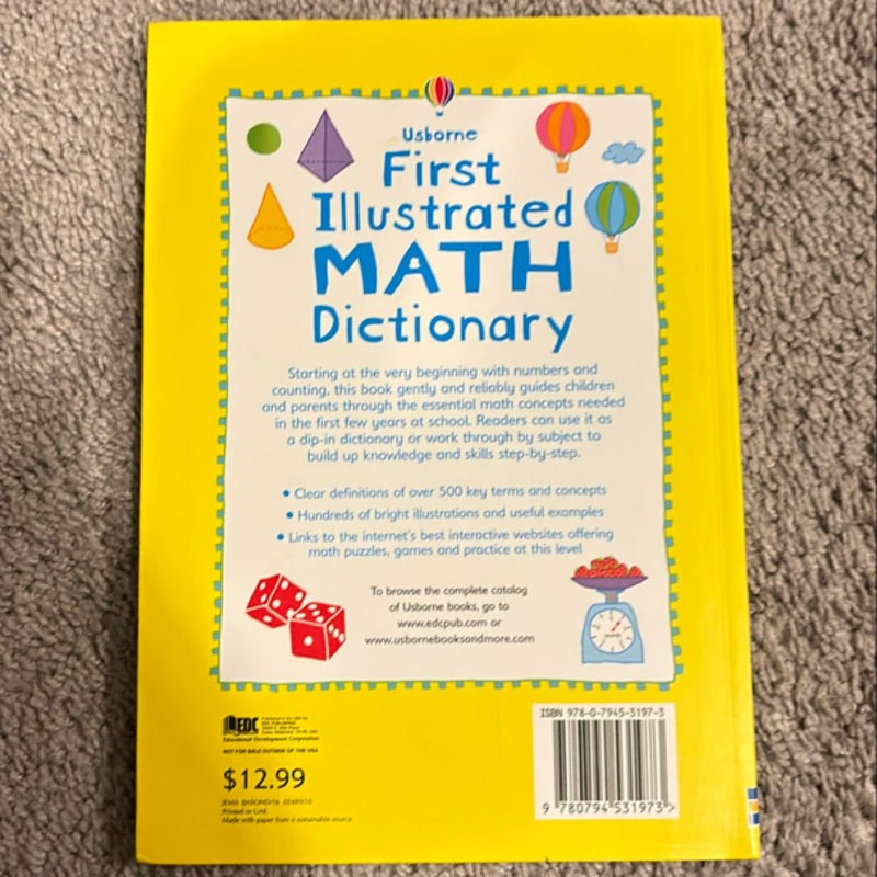 First Illustrated Math Dictionary IR