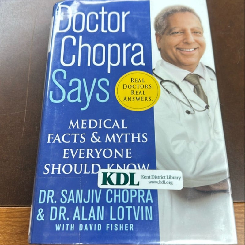 Doctor Chopra Says