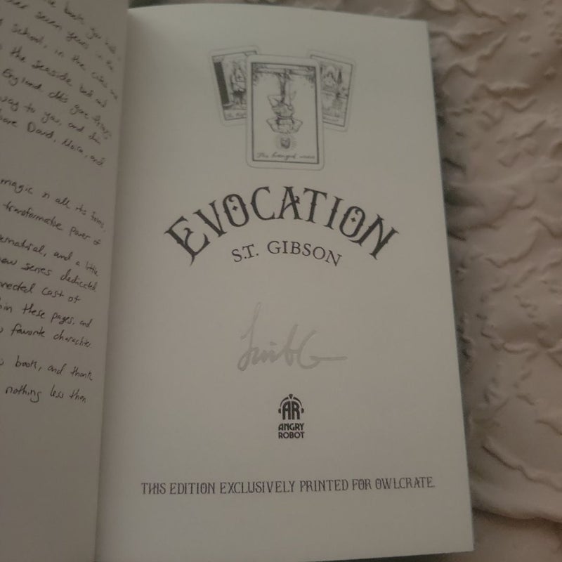 Evocation ( Owlcrate edition)