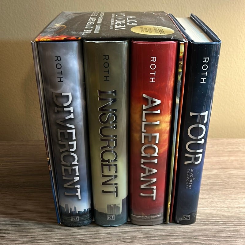 Divergent Series 3-Book Box Set and Four