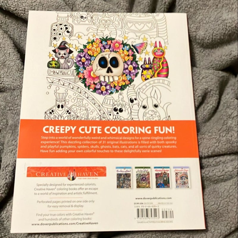 Creative Haven Haunted! Coloring Book