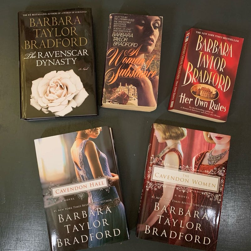 Barbara Taylor Bradford 5-book Bundle 