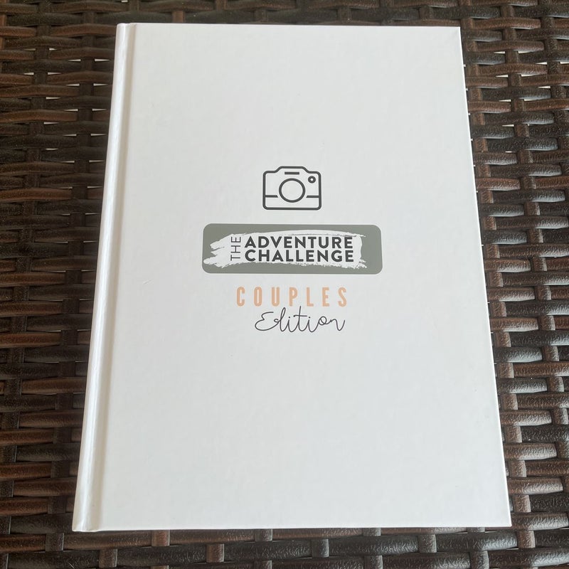 The Adventure Challenge Couples Edition Hardcover Book
