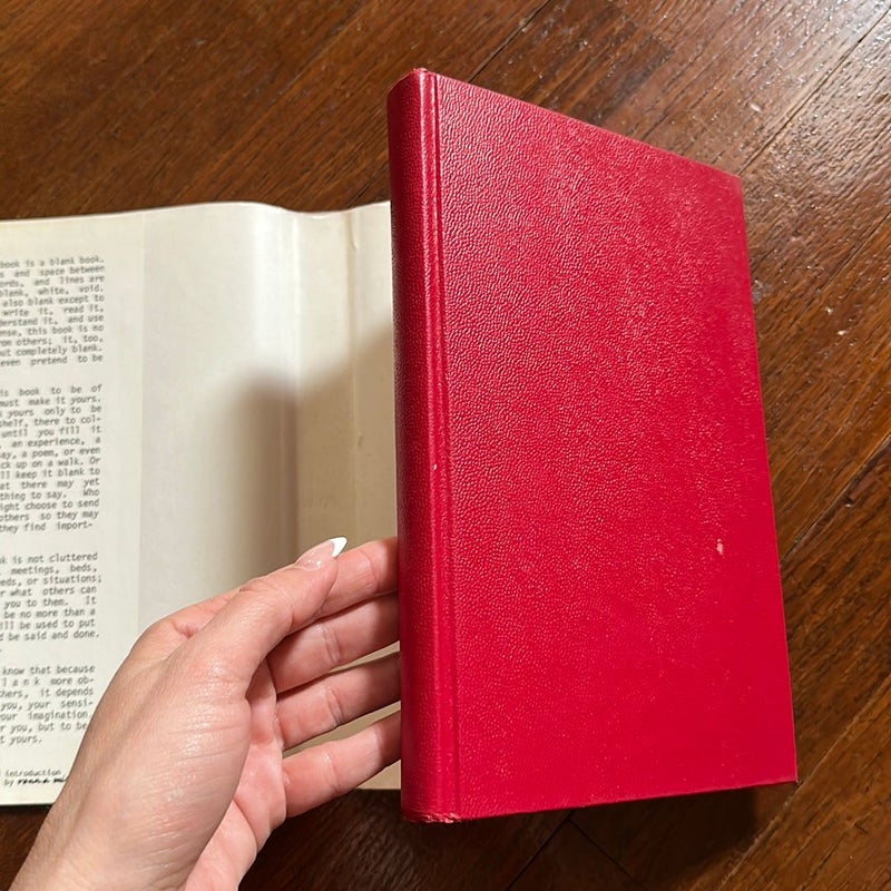 Vintage Blank Journal 