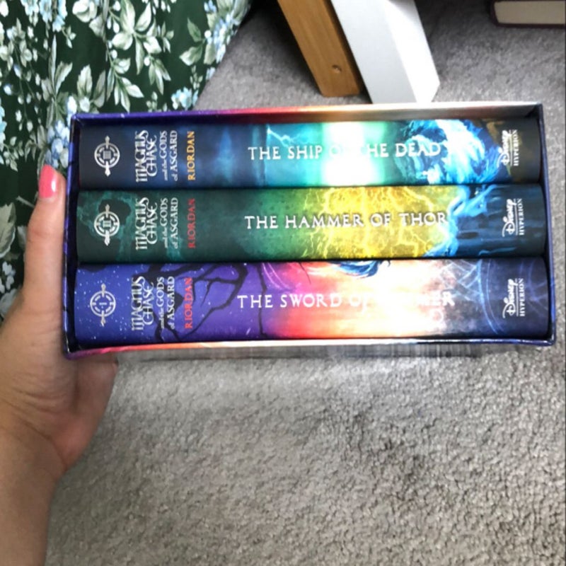 Magnus Chase and the Gods of Asgard Hardcover Boxed Set (Magnus Chase and the Gods of Asgard)