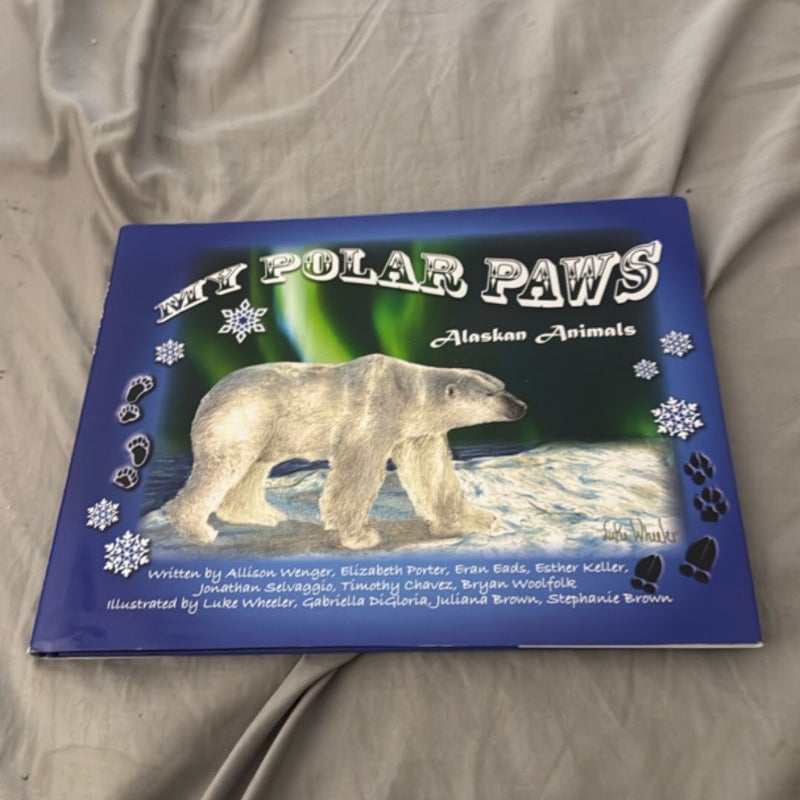 The Polar Paws signed by all 4 artist