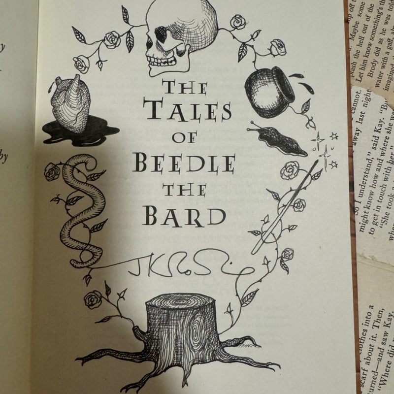 The Tales of Beedle the Bard - Auto Signed