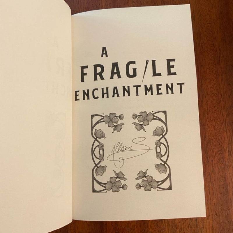 A Fragile Enchantment - Fairyloot - signed
