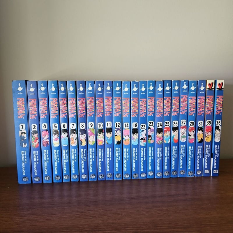 Ranma 1/2 (nearly complete - 23 vols)