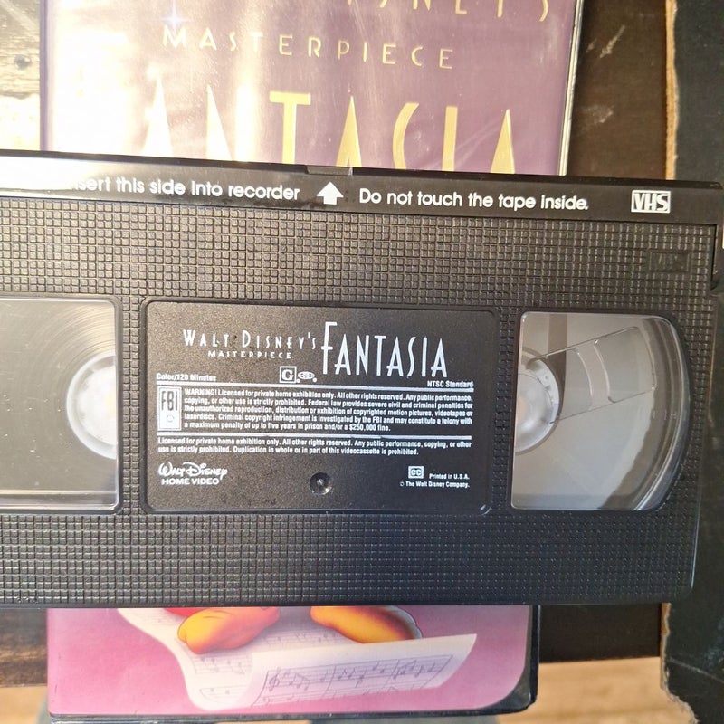 Fantasia (Walt Disney's Masterpiece Black Diamond VHS)