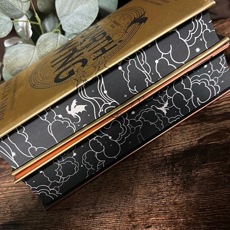 Limited Fourth Wing and Iron Flame Waterstones Special Editions