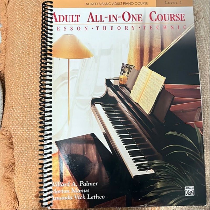 Alfred's Basic Adult All-In-One Course, Bk 1