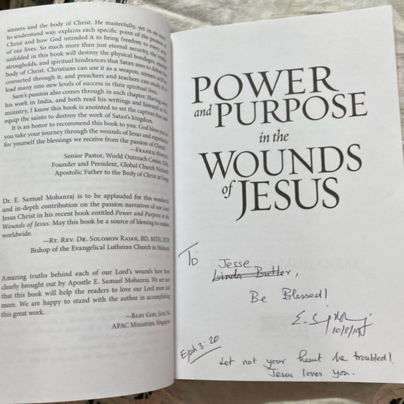 Power and Purpose in the Wounds of Jesus
