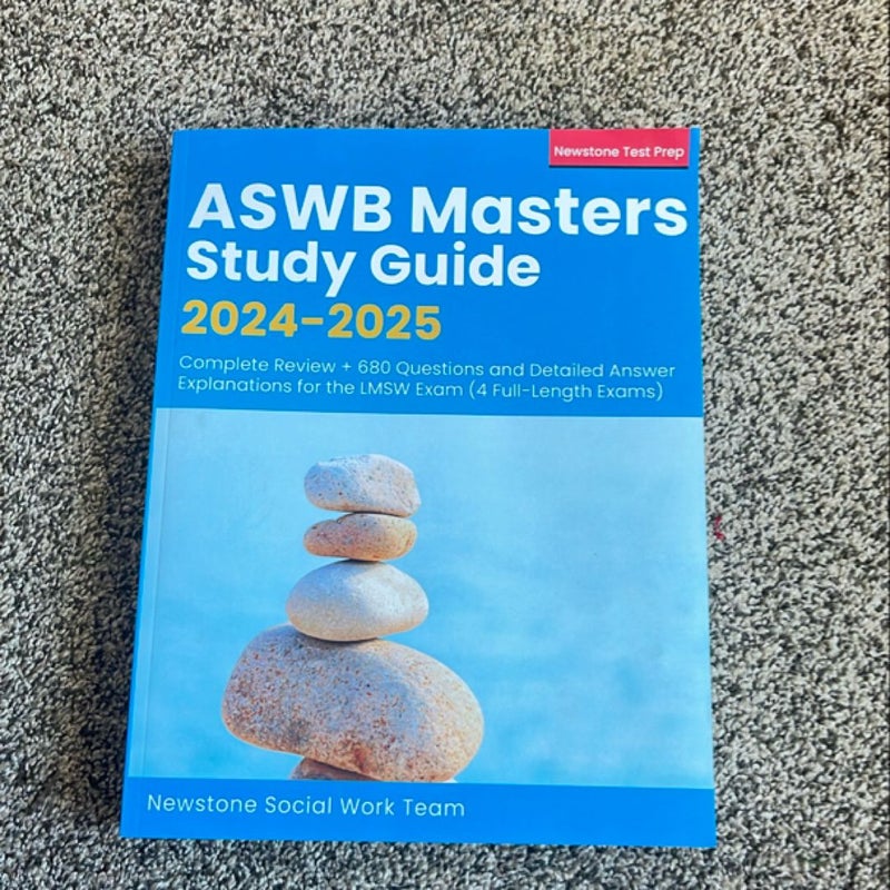 ASWB Masters Study Guide 2024-2025