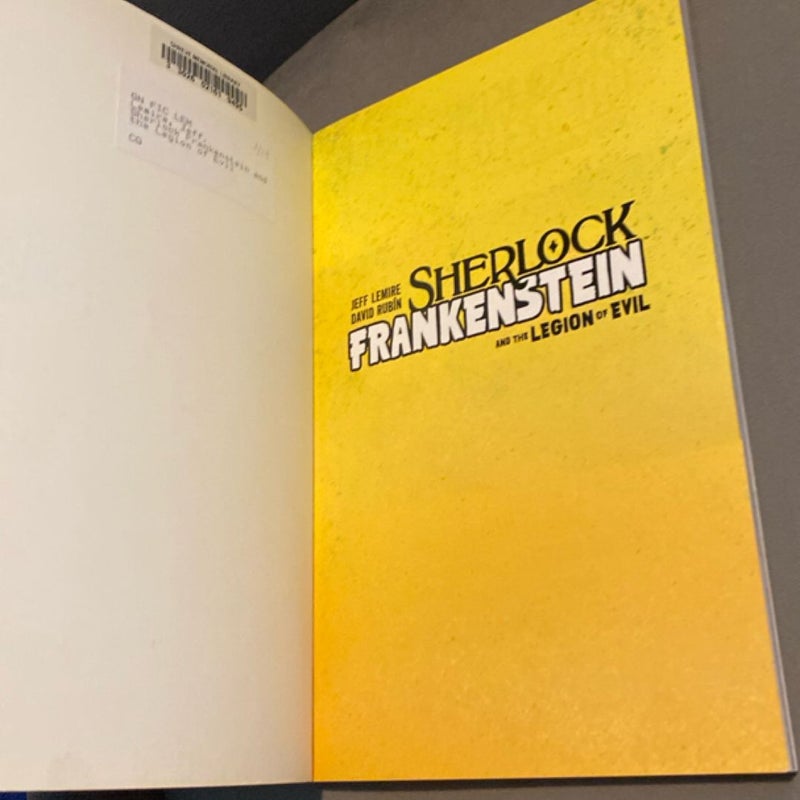 Sherlock Frankenstein and the Legion of Evil: from the World of Black Hammer