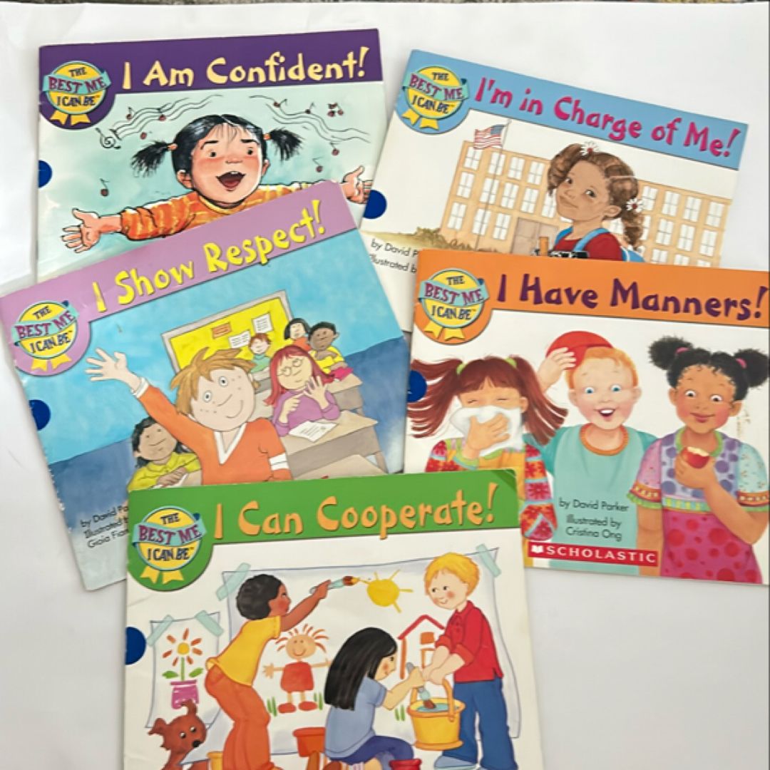 Scholastic vintage kids books 5 pc 