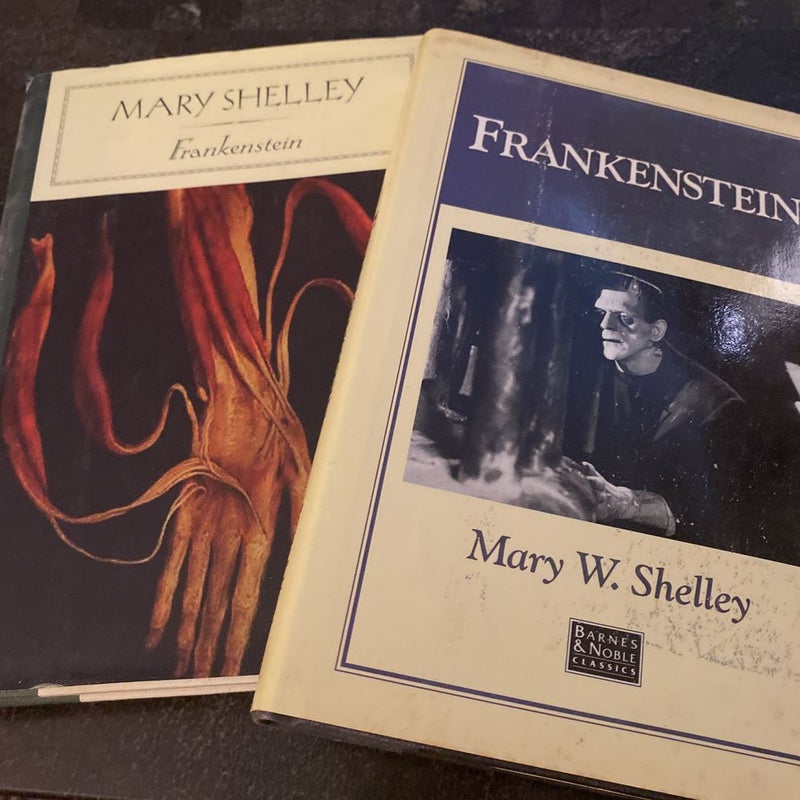 Two Frankenstein Hardcovers