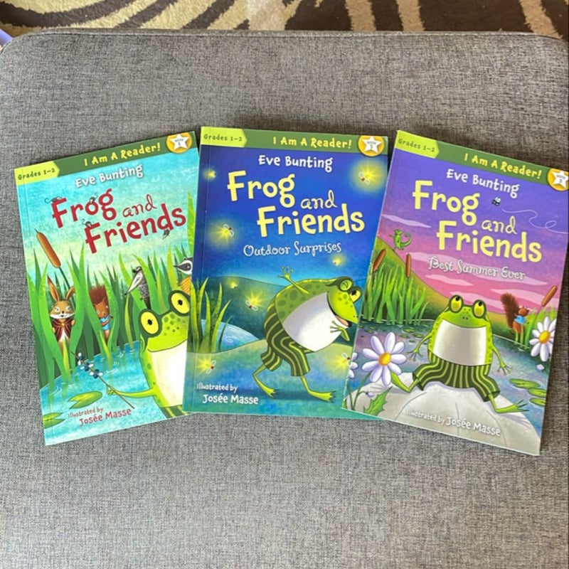 Frog and Friends 3 Book Set