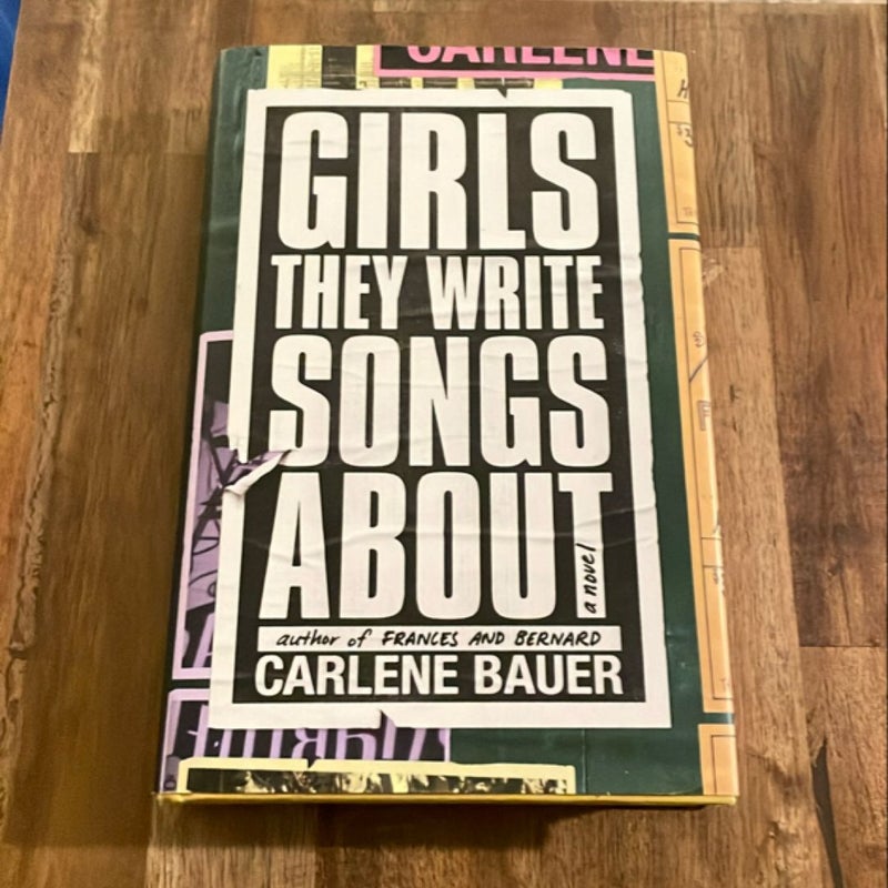 Girls They Write Songs About