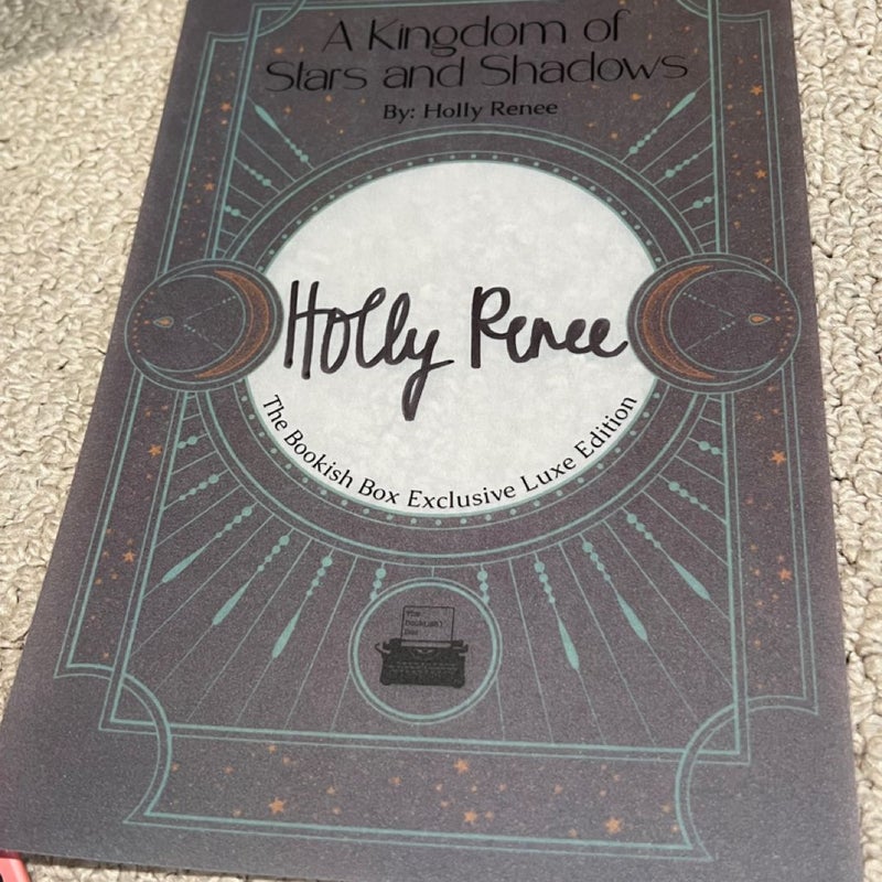 Bookish Box A Kingdom of Stars and Shadows by Holly Renee