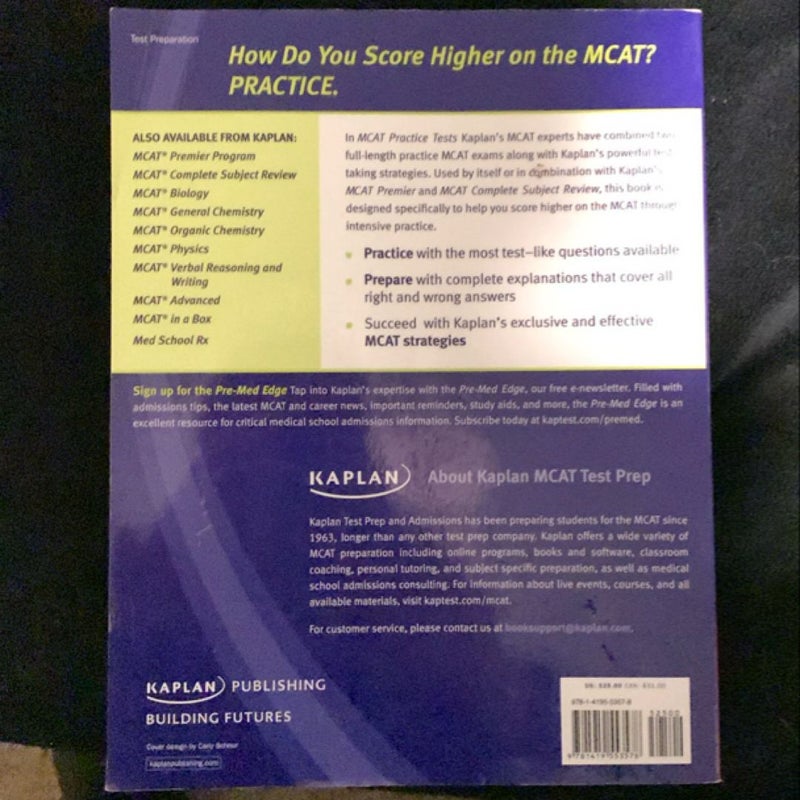 MCAT Practice Tests