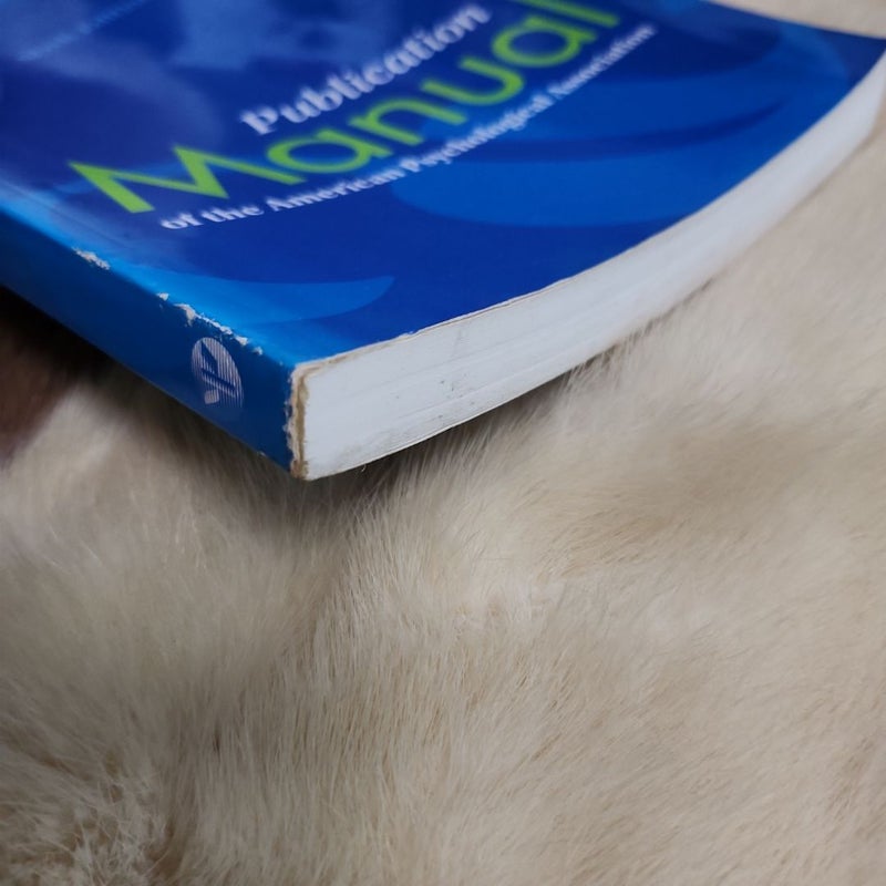 Publication Manual of the American Psychological Association