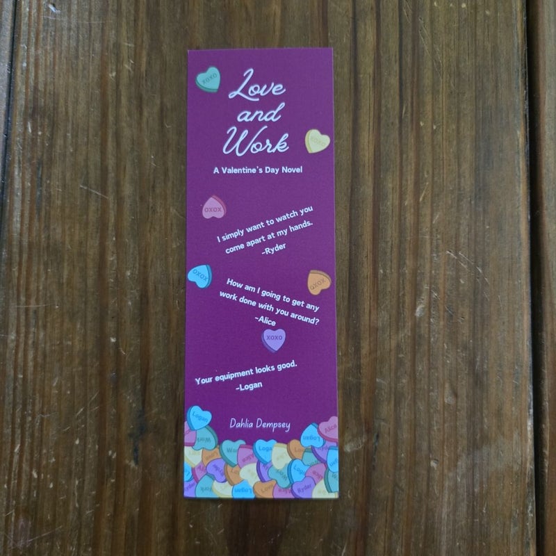 Love and Work *Free Bookmark*