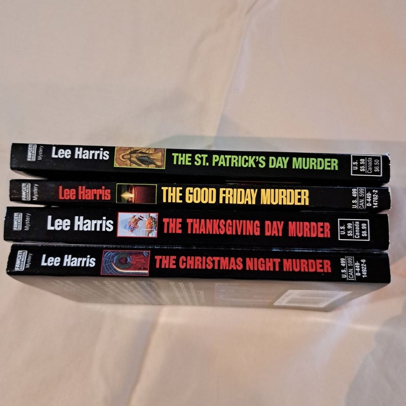 The St. Patrick's Day Murder; The Good Friday Murder; The Thanksgiving Day Murder; The Christmas Night Murder Bundle