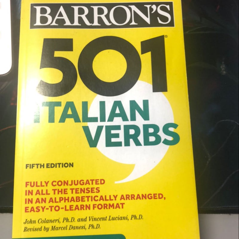 501 Italian Verbs