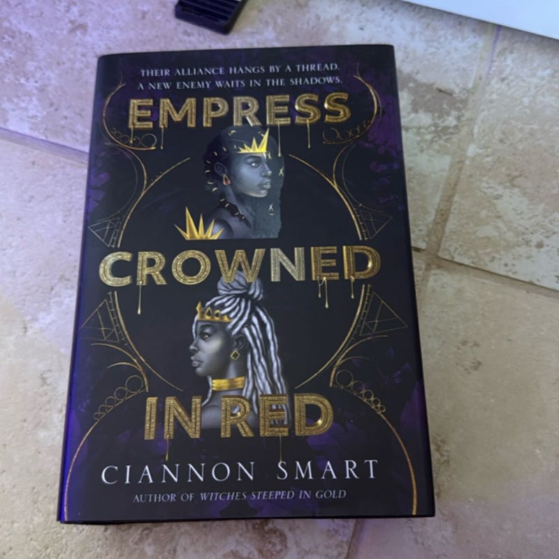 Empress Crowned in Red