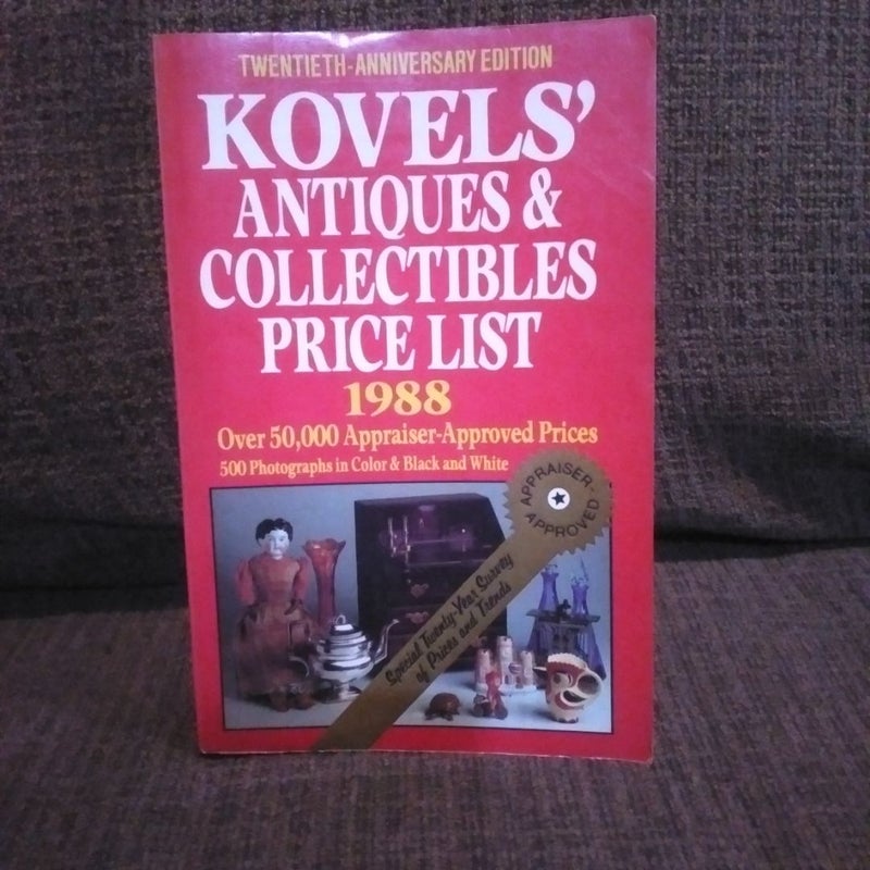 Kovels antiques & collectibles price list 1988