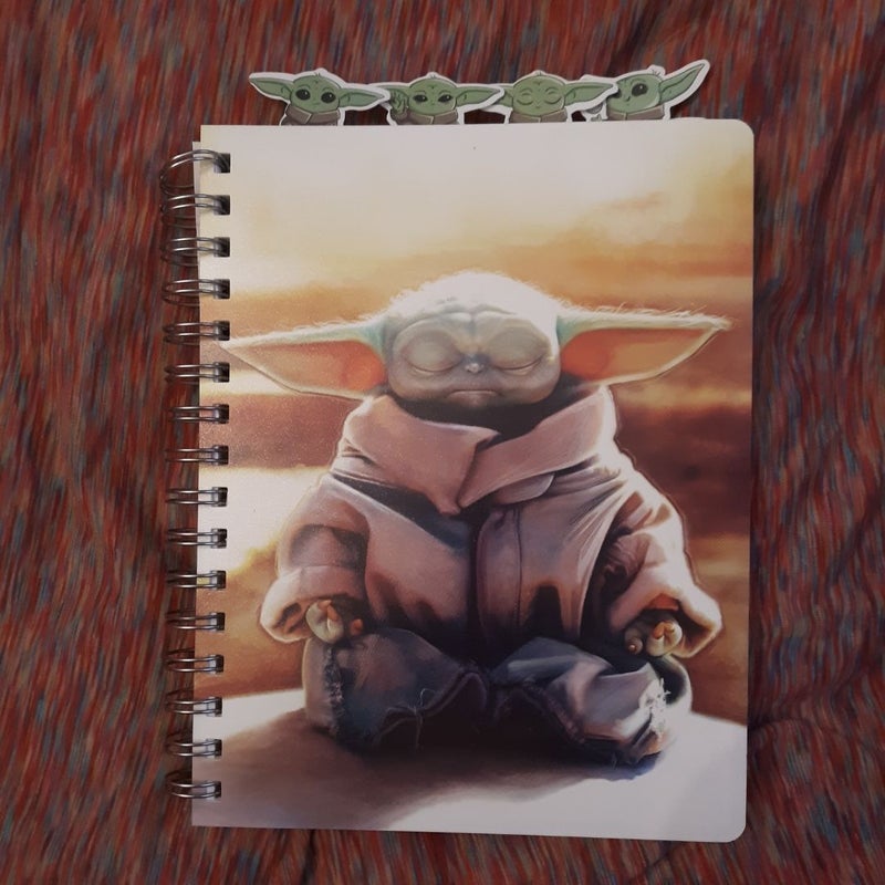 Star Wars Baby Gogru Blank Writing Journal