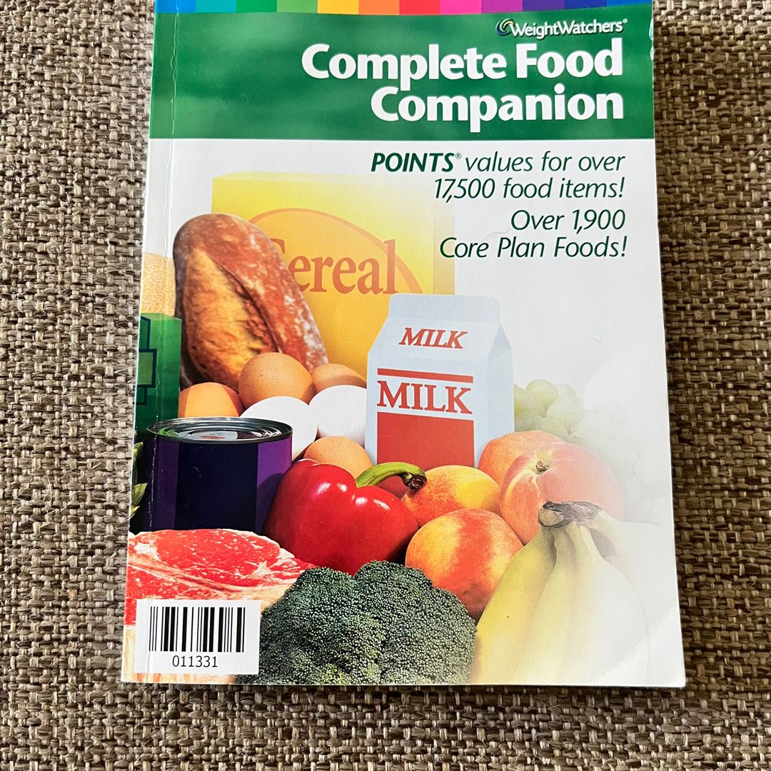 Weight Watchers 2012 Complete Food Companion Points Plus