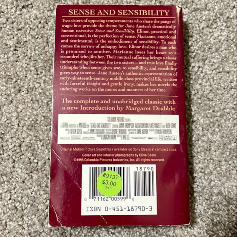 Sense and Sensibility