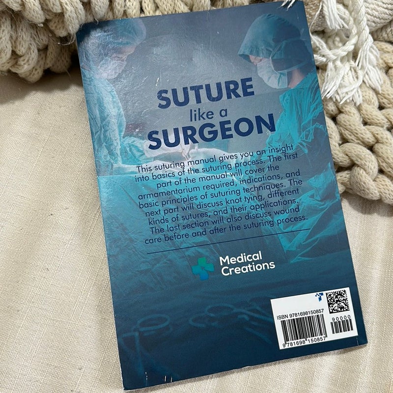 Suture Like a Surgeon: a Doctor's Guide to Surgical Knots and Suturing Techniques Used in the Departments of Surgery, Emergency Medicine, and Family Medicine