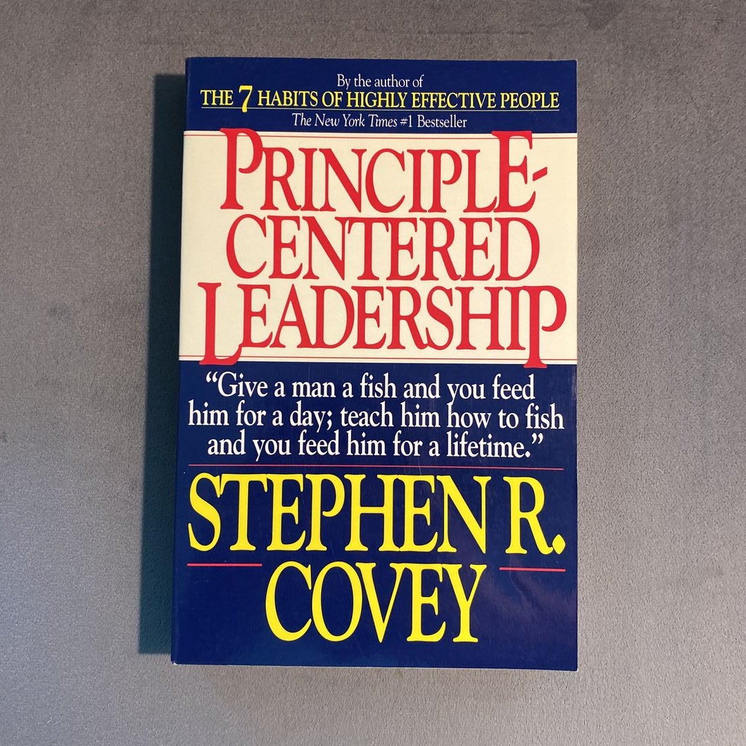 Principle Centered Leadership By Stephen R. Covey, Paperback | Pangobooks