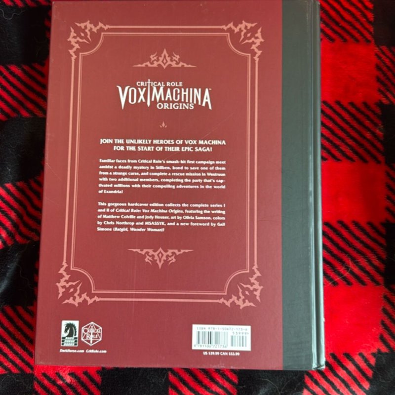 Critical Role: Vox Machina Origins Library Edition: Series I and II Collection