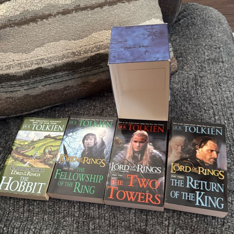 The Hobbit and The Lord of the Rings trilogy 