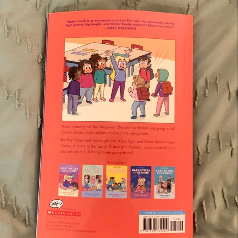 Karen's Sleepover: a Graphic Novel (Baby-Sitters Little Sister #8)