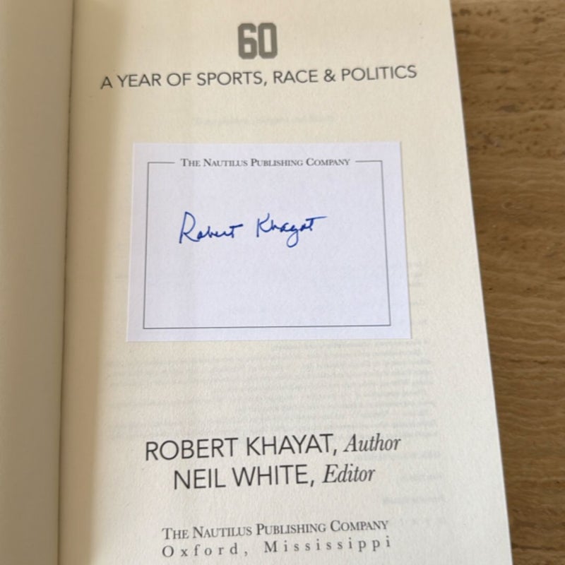 60 ( signed first edition )