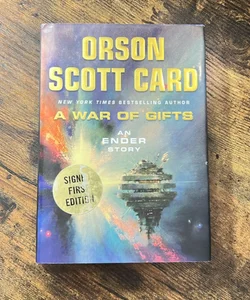 A War of Gifts (signed first edition) 