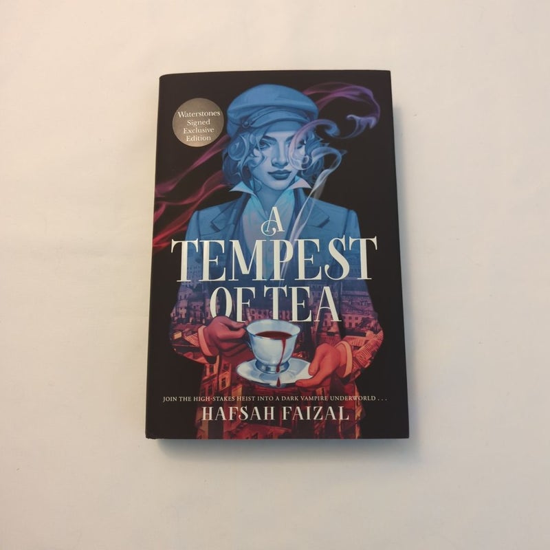 **WATERSTONES EXCLUSIVE SIGNED** A Tempest of Tea