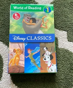 World of Reading Disney Classics 6 books 