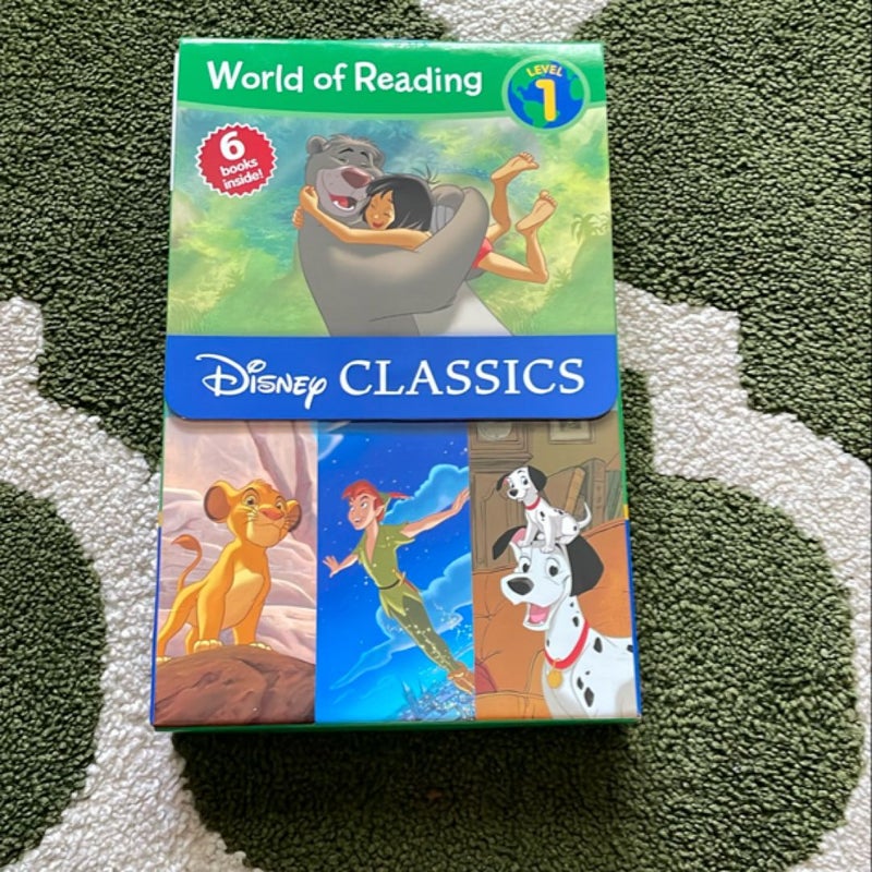 World of Reading Disney Classics 6 books 