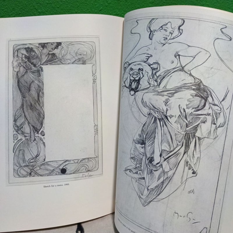 Drawings of Mucha - Vintage 1978