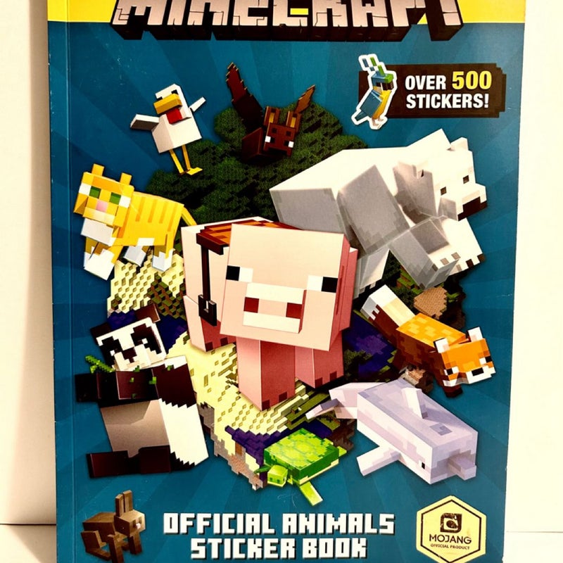 Minecraft Official Animals Sticker Book (Minecraft)