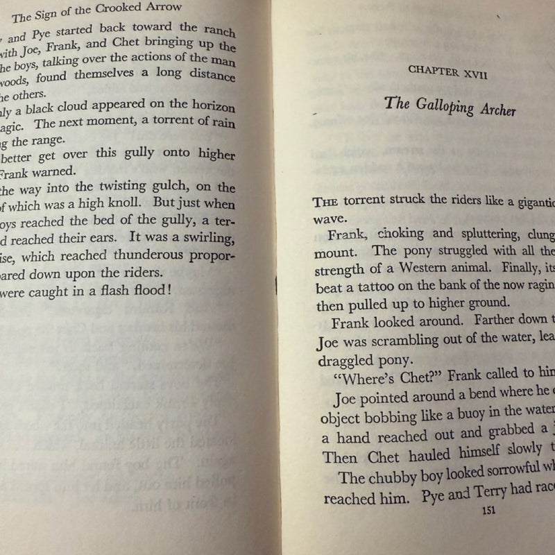 The Hardy Boys, The Sign of the Crooked Arrow
