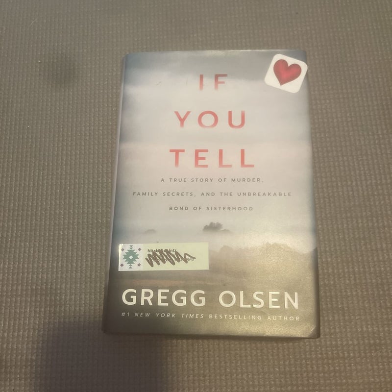 If You Tell by Gregg Olsen, Hardcover | Pangobooks