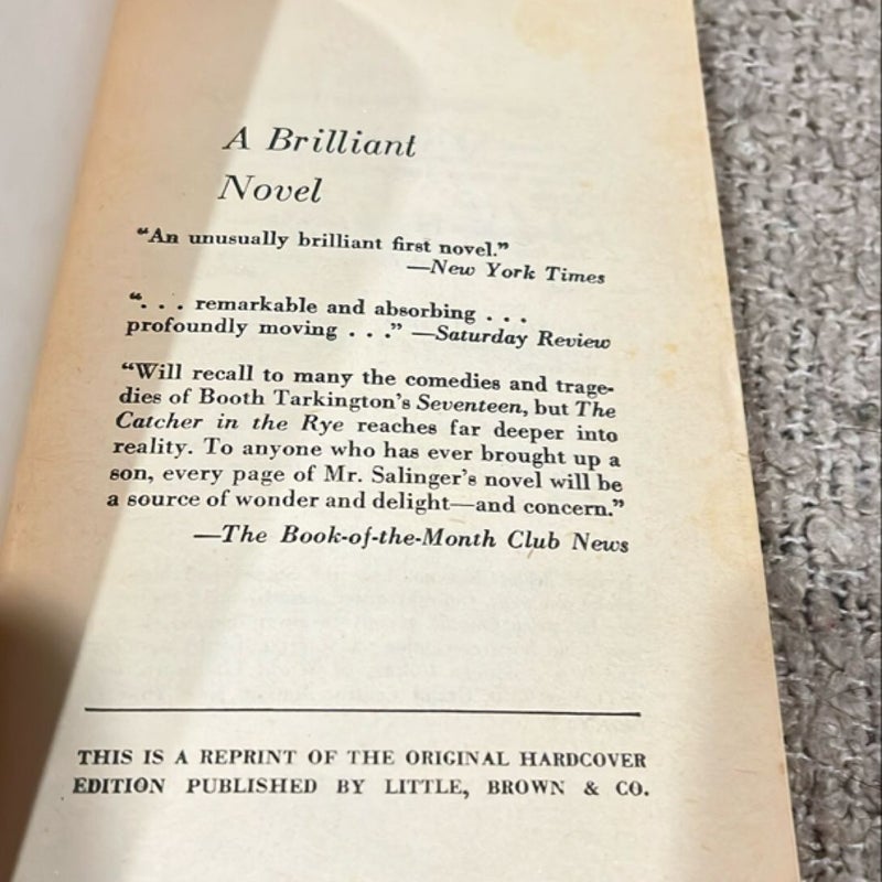 The Catcher in the Rye *1965 Signet edition